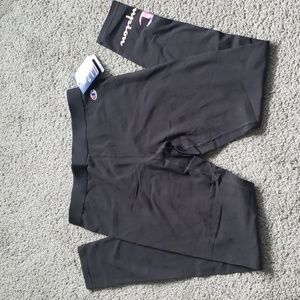 Womens Champion Black Multicolor Athletic Wear Leggings Size Medium NEW